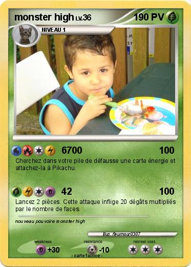 Pokemon monster high