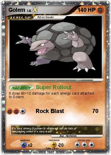 Pokemon Golem