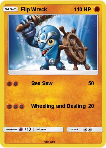 Pokemon Flip Wreck