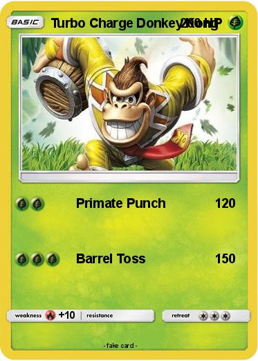 Pokemon Turbo Charge Donkey Kong