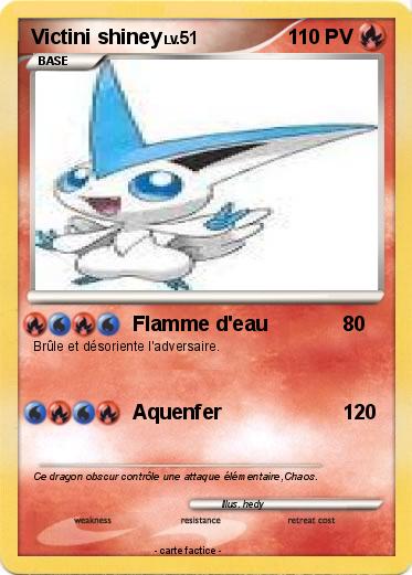 Pokemon Victini shiney