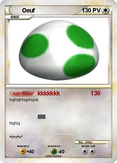 Pokemon Oeuf