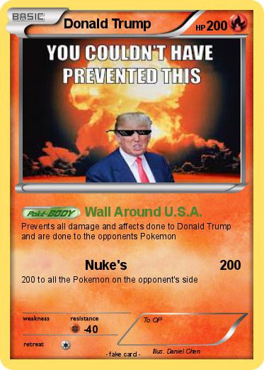 Pokemon Donald Trump