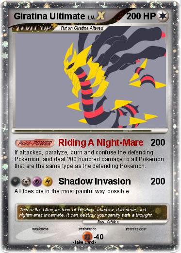 Pokemon Giratina Ultimate