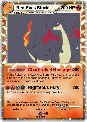 Pokemon Red-Eyes Black