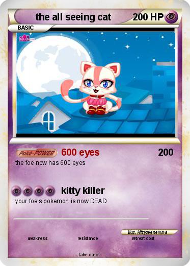Pokemon the all seeing cat