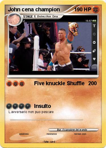 Pokemon John cena champion