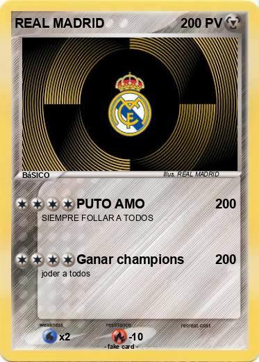 Pokemon REAL MADRID