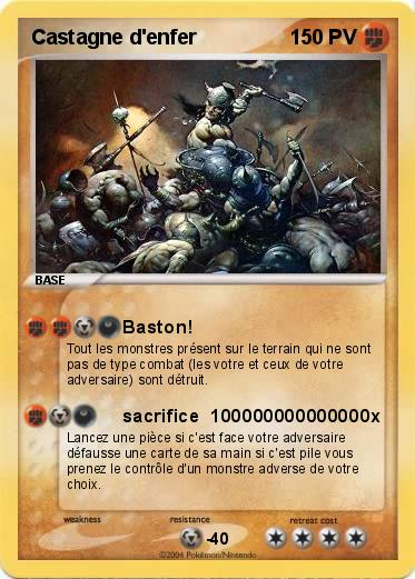 Pokemon Castagne d'enfer