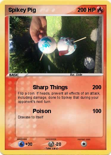 Pokemon Spikey Pig