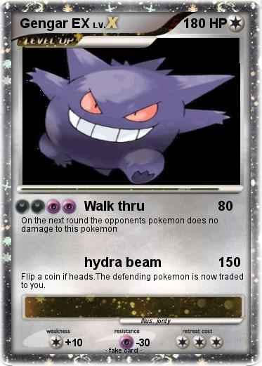 Pokemon Gengar EX