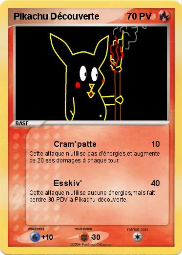 Pokemon Pikachu Découverte