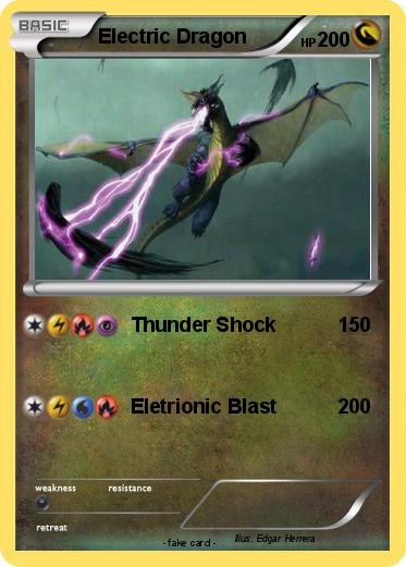 Pokemon Electric Dragon