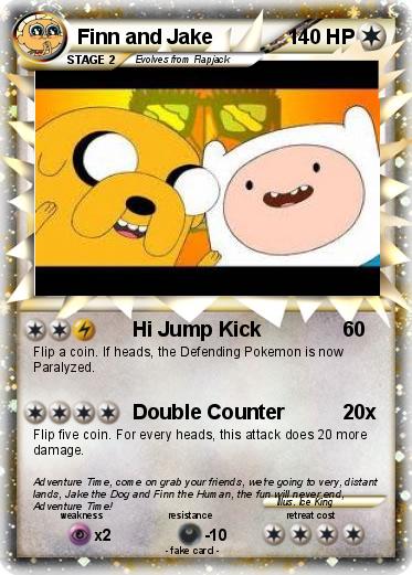 Pokemon Finn and Jake