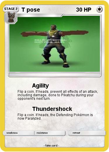 Pokemon T pose