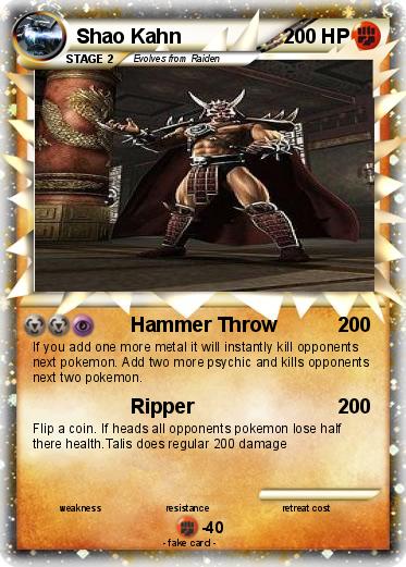 Pokemon Shao Kahn