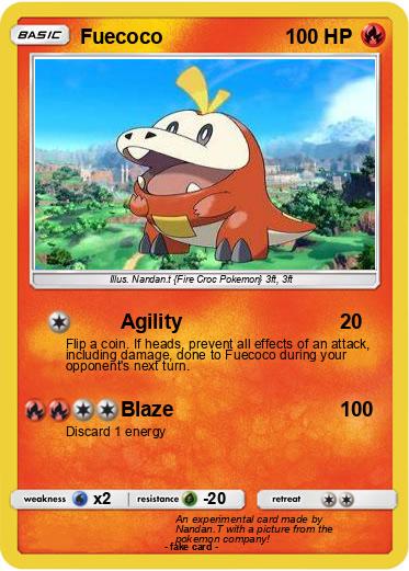 Pokemon Fuecoco
