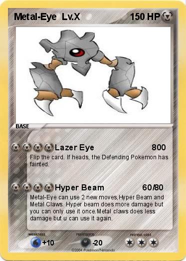 Pokemon Metal-Eye  Lv.X