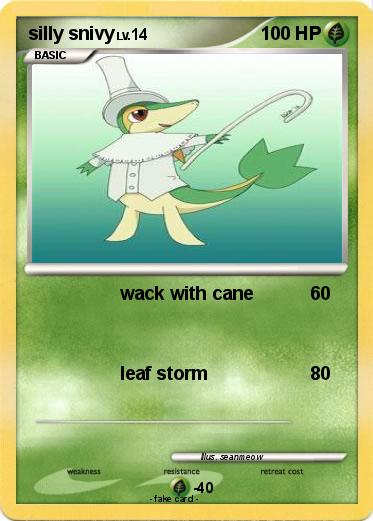 Pokemon silly snivy