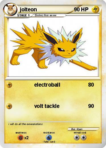 Pokemon jolteon