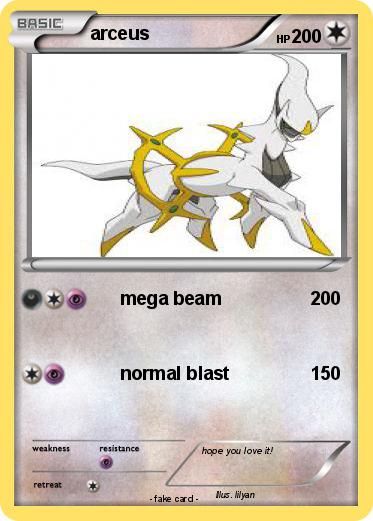 Pokemon arceus