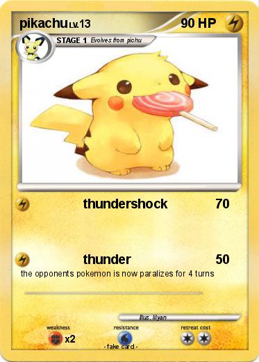 Pokemon pikachu