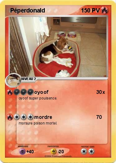 Pokemon  Péperdonald