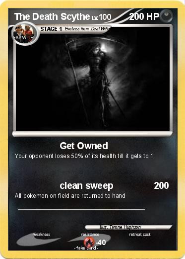 Pokemon The Death Scythe