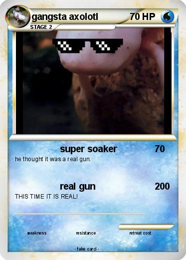Pokemon gangsta axolotl