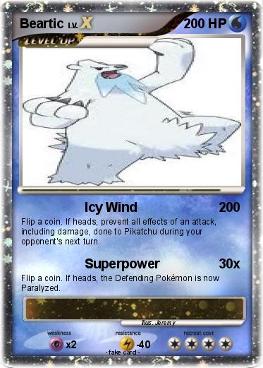 Pokemon Beartic