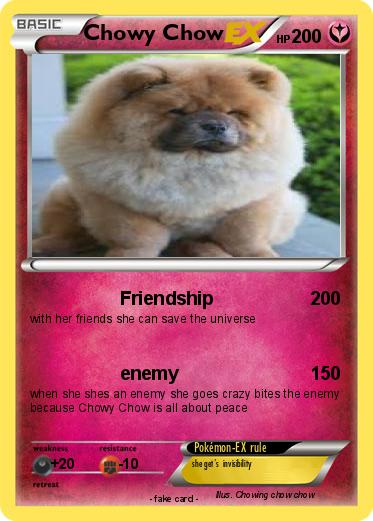 Pokemon Chowy Chow
