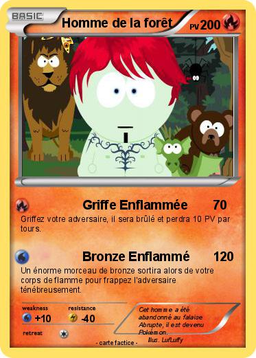 Pokemon Homme de la forêt