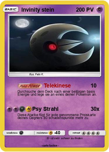 Pokemon Invinity stein