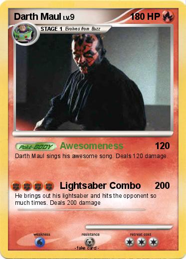 Pokemon Darth Maul