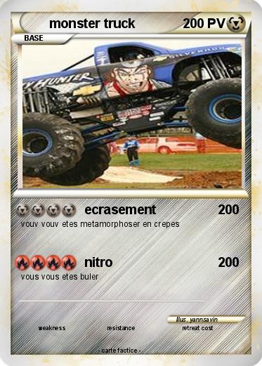 Pokemon monster truck