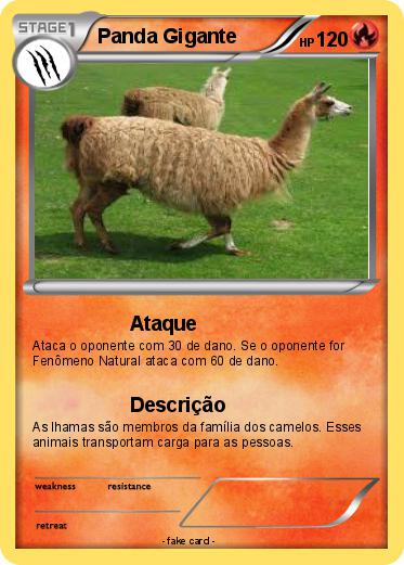 Pokemon Panda Gigante