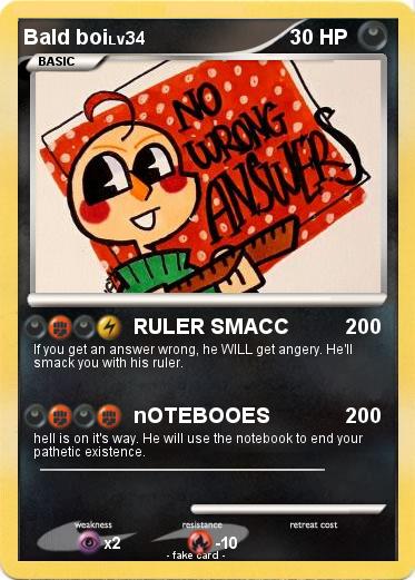Pokemon Bald boi