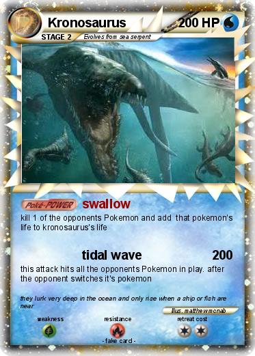 Pokemon Kronosaurus