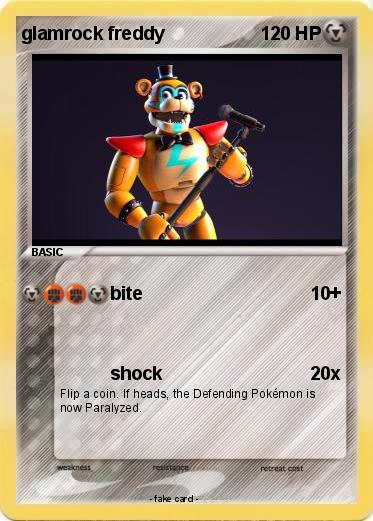 Pokemon glamrock freddy