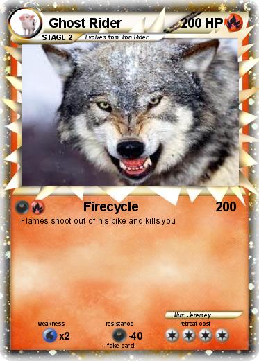 Pokemon Ghost Rider