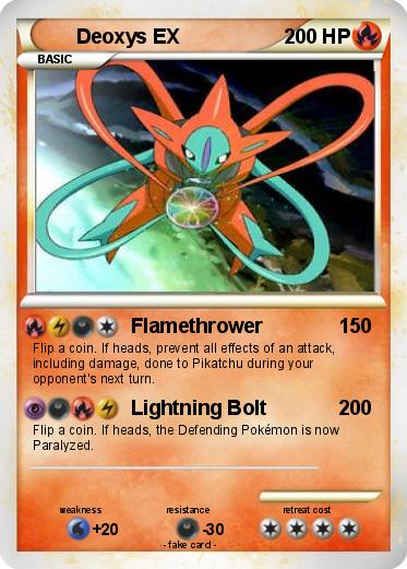 Pokemon Deoxys EX