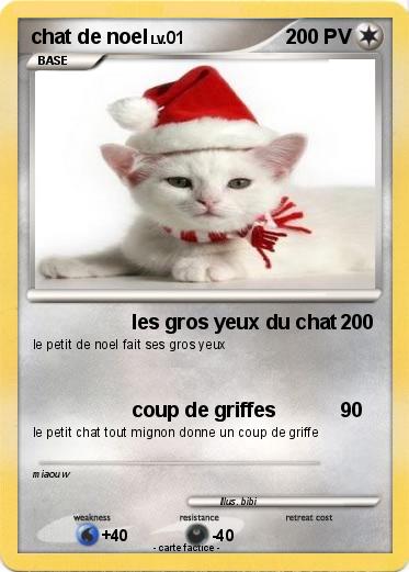 Pokemon chat de noel