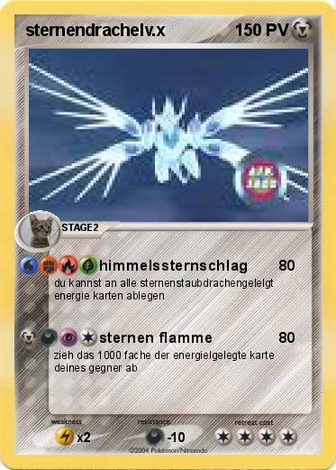 Pokemon sternendrachelv.x