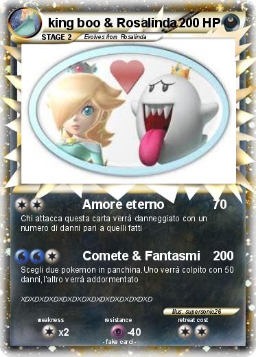 Pokemon king boo & Rosalinda