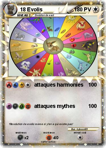 Pokemon 18 Evolis