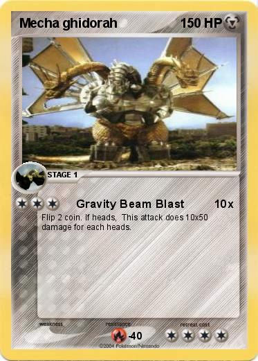 Pokemon Mecha ghidorah