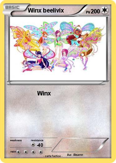 Pokemon Winx beelivix