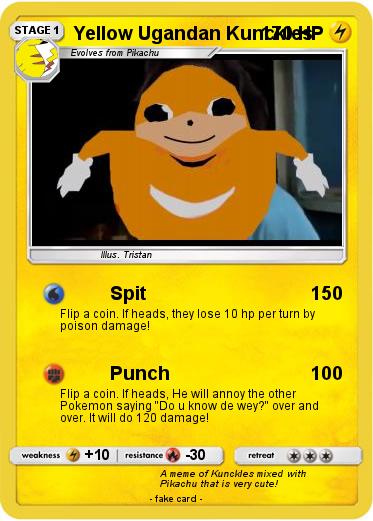 Pokemon Yellow Ugandan Kunckles