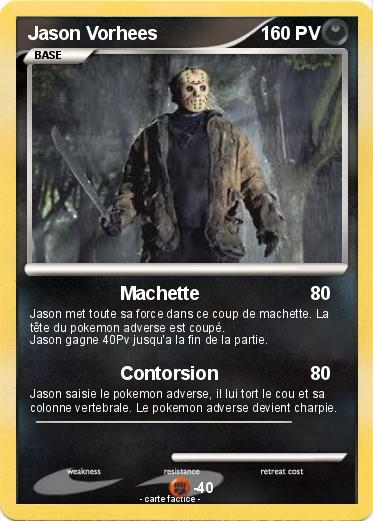 Pokemon Jason Vorhees