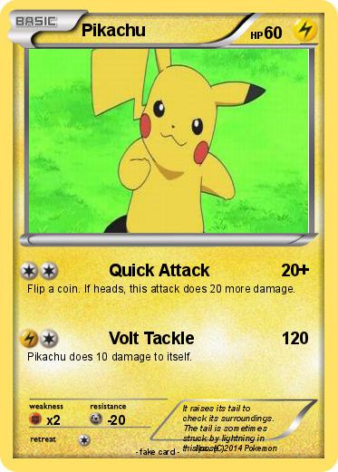 Pokemon Pikachu